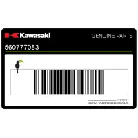 KAWASAKI Autocollant de réservoir, côté gauche 56077-7083
