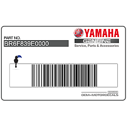 Kanzel / Oberteil Verkleidung Aufkleber, Rechte Seite