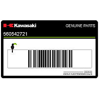 KAWASAKI Emblema KRT para quilla, lado derecho 56054-2721