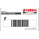 Yamaha MT-07 Seitenverkleidungs-Emblem rechte Seite OEM 1WS217823000