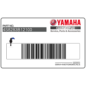 Side cowling decals, set