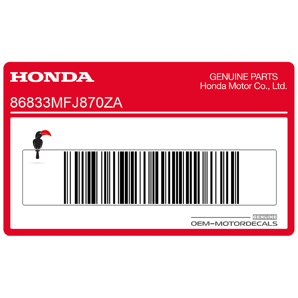 Honda-86833MFJ870ZA