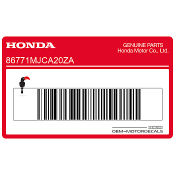 Pegatina colin, lado derecho