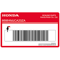 HONDA Adesivo carena inferiore Repsol, lato sinistro 86864-MJC-A20ZA