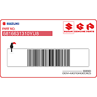 SUZUKI Emblemat SUZUKI na owiewkę boczną 68166-31310-YU8