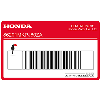 Autocollant de panneau latéral, côté droit