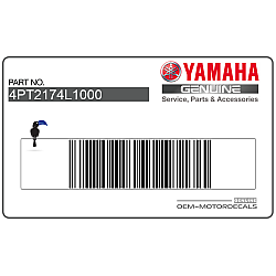 Pegatina de la cubierta del marco, lado derecho