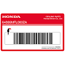 Naklejka z logo HONDA na szybę