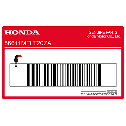 Adesivo parafango anteriore