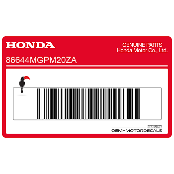 Pegatina para panel lateral, lado izquierdo