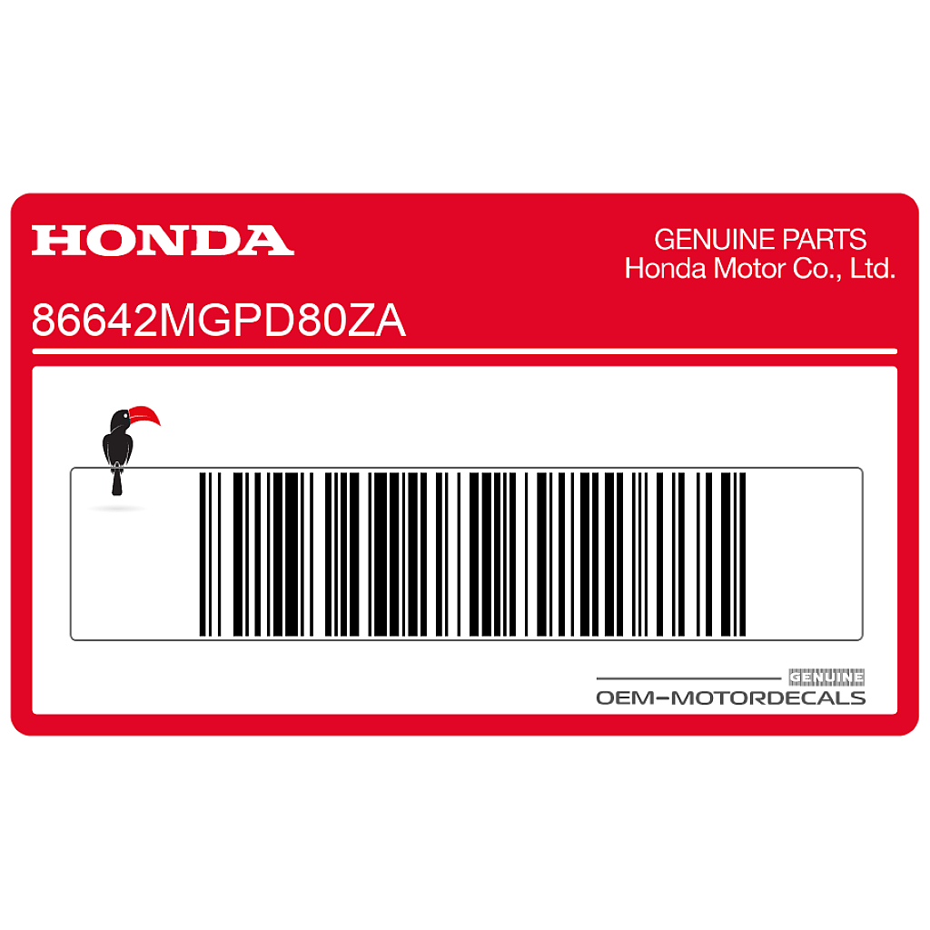 Honda-86642MGPD80ZA