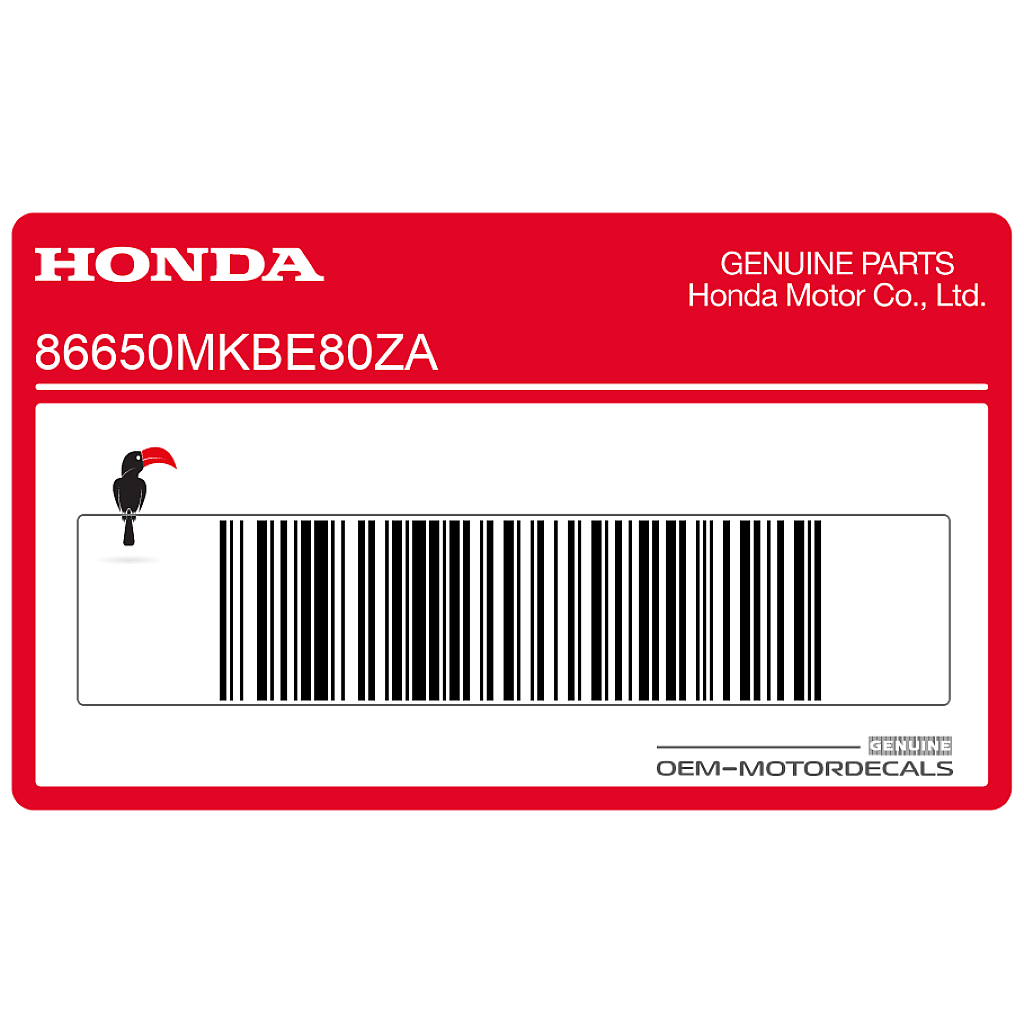 Honda-86650MKBE80ZA