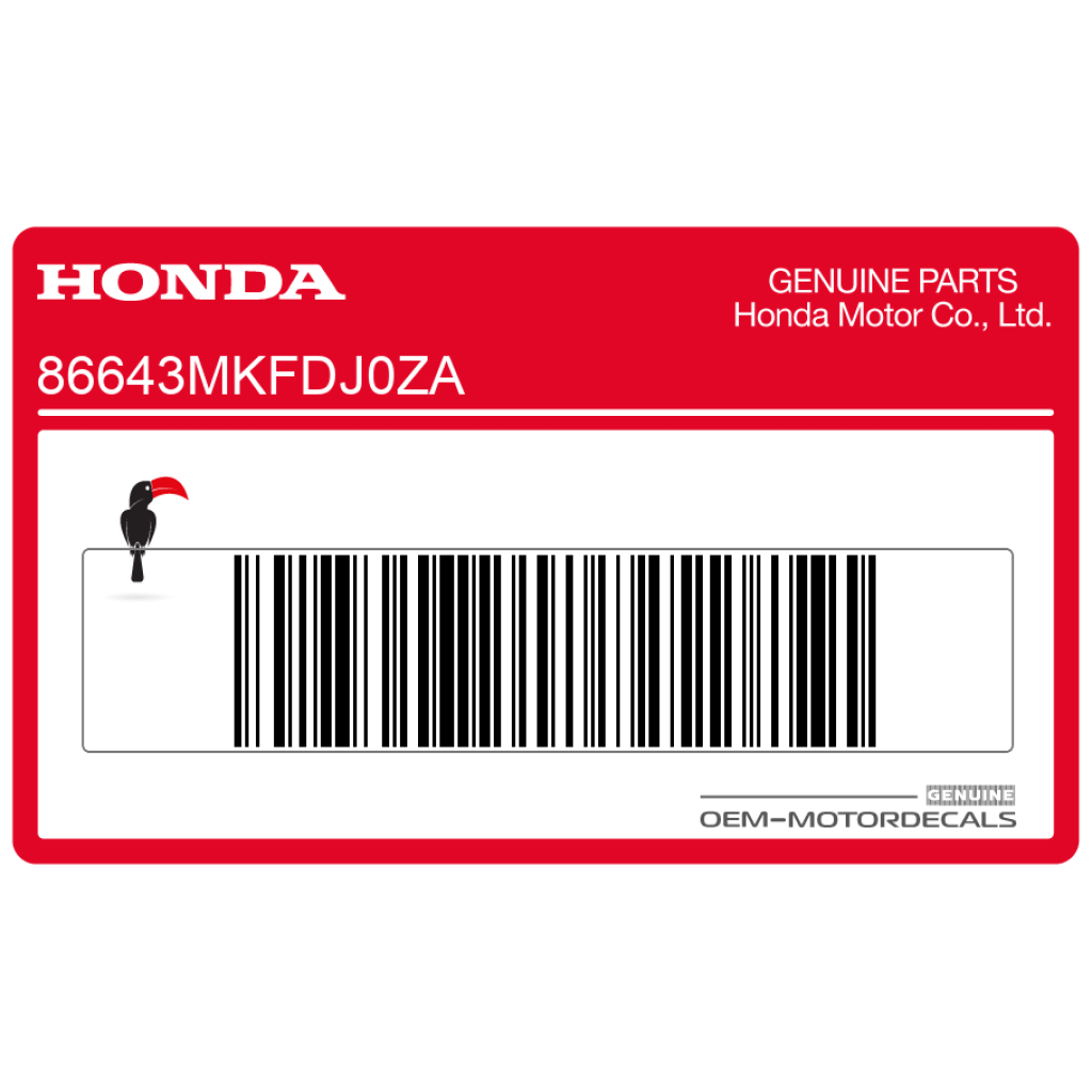 Honda-86643MKFDJ0ZA