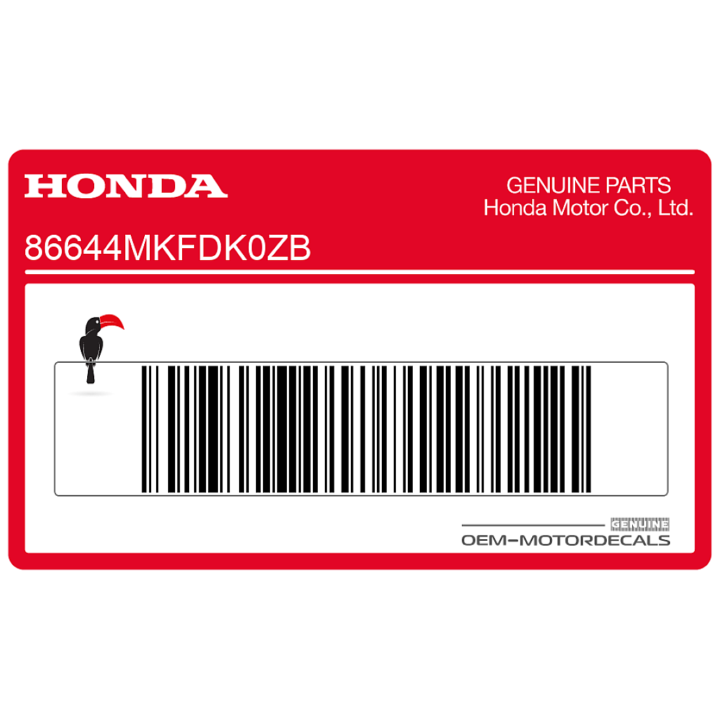 Honda-86644MKFDK0ZB