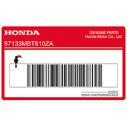 Pegatina para carenado frontal