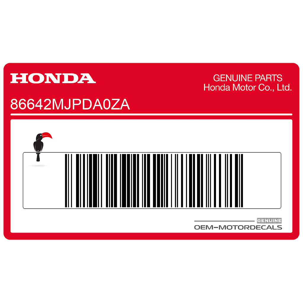 Honda-86642MJPDA0ZA