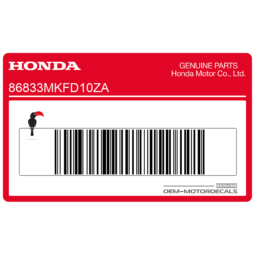 Honda-86833MKFD10ZA