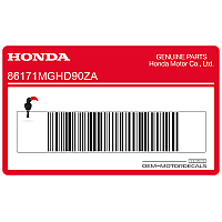 HONDA Tankaufkleber, rechte Seite 86171-MGH-D90ZA