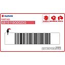 Suzuki embleem voor brandstoftank