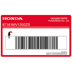 Heckverkleidung Aufkleber, Rechte Seite