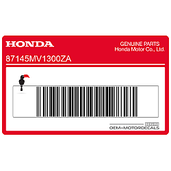 Adesivo carena anteriore superiore, lato destro