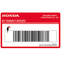 HONDA Autocollant de flanc de carénage Africa Twin 87165-MV1-300ZD