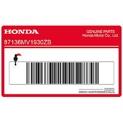 Adesivo pannello laterale, lato destro