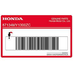 Front cowling decal, right side