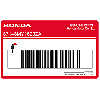 HONDA Pegatina de carenado lateral Africa Twin 87148-MY1-620ZA