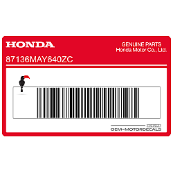 Naklejka na osłonę boczną, prawa strona