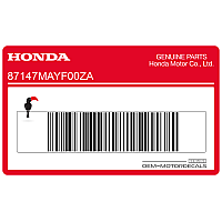 HONDA Pegatina de tapa lateral Africa Twin, lado derecho 87147-MAY-F00ZA