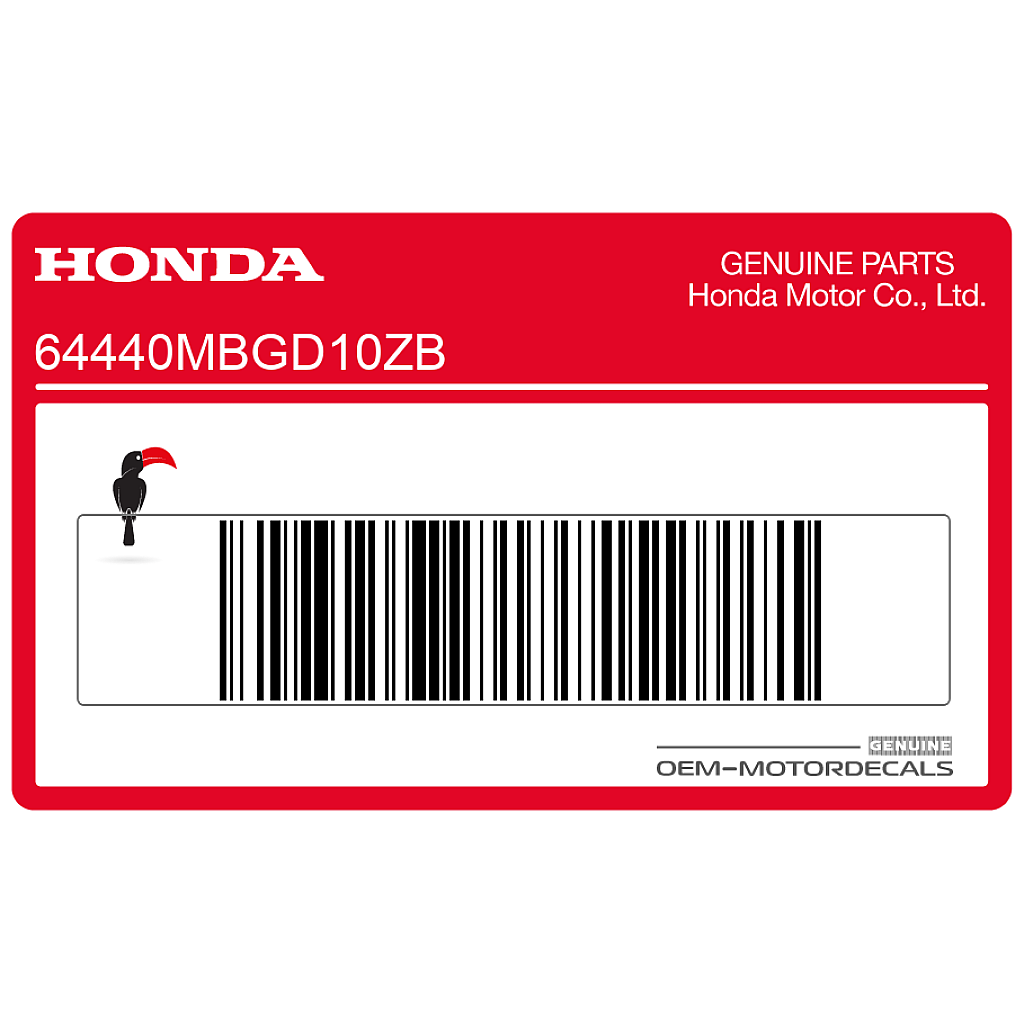 Honda VFR800 Front Side Cowl VFR Mark OEM 64440MBGD10ZB
