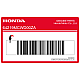 Honda VFR800 Naklejka na owiewkę OEM 64219MCWD00ZA oryginalna fabryczna grafika