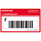 Emblema Mark B para depósito de combustible Honda CBR1000F, lado derecho OEM 17536MM5640ZA