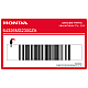 Honda CBR1000F Middle Cowl Stripe Right Side OEM 64326MS2300ZA
