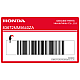 Honda CBR1000F Sticker Kuipdeel Rechts Rechterkant OEM 83672MM5640ZA