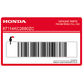 Tank decal, right side