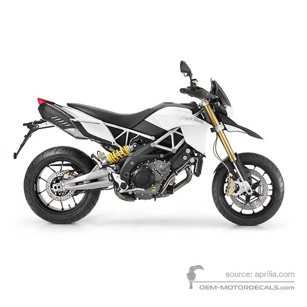 Aprilia DORSODURO 1200 2010 - Biały - Glam White