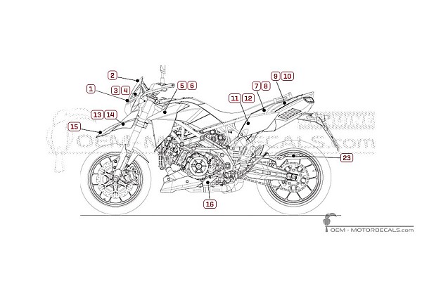 Aprilia DORSODURO 1200 2010 - Nero