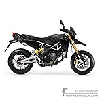 Aprilia DORSODURO 1200 2011 - Negro
