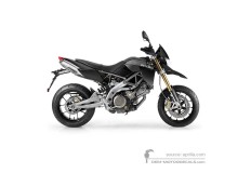 Aufkleber für Aprilia DORSODURO 750 2011 - Schwarz • Aprilia OEM-Aufkleber