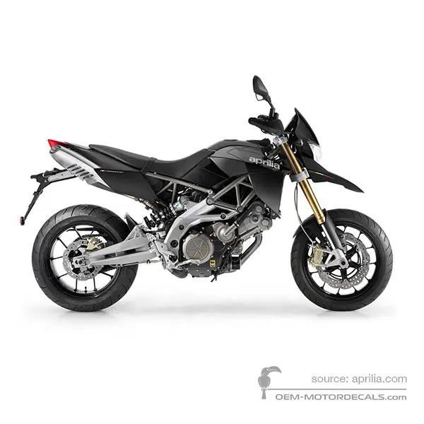 Aprilia DORSODURO 750 2011 - Black - Matt Black