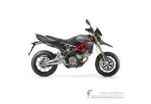 Stickers voor Aprilia DORSODURO 750 FACTORY 2012 - Zwart • Aprilia OEM Stickers