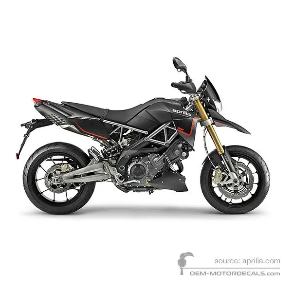 Aprilia DORSODURO 750 2013 - Black - Devil Black