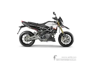 Adesivi per Aprilia DORSODURO 750 2014 - Bianco • Aprilia Adesivi OEM