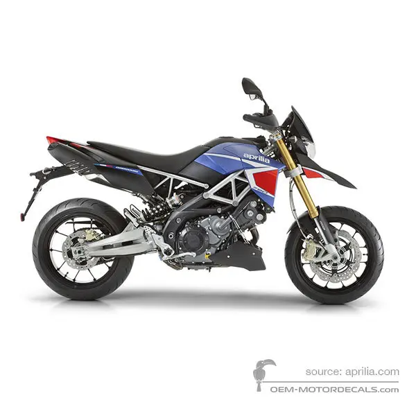 Aprilia DORSODURO 750 2015 - Blue - Techno Blue