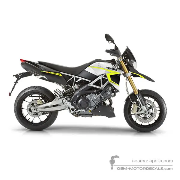 Aprilia DORSODURO 750 2015 - White - Fluo White