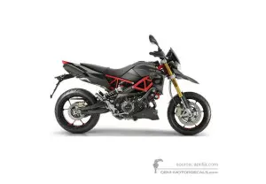 Autocollants pour Aprilia DORSODURO 900 2019 - Noir • Aprilia Autocollants OEM
