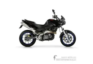 Autocollants pour Aprilia Pegaso 650IE STRADA 2005 - Noir • Aprilia Autocollants OEM