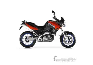Decals for Aprilia Pegaso 650IE STRADA 2005 - Red • Aprilia OEM Decals